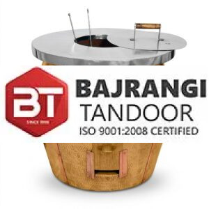 CT4 - Copper Hammered charcoal Tandoor
