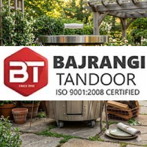 SS4 - Hammered Barrel Charcoal tandoor