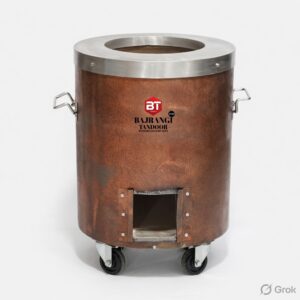 CT2 -Copper Home charcoal Tandoor