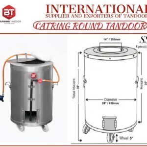 SS4 – Commercial kitchen Gas tandoor