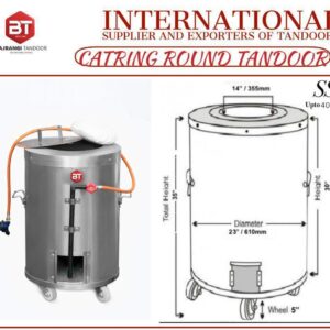 SS5 – Commercial kitchen Gas tandoor